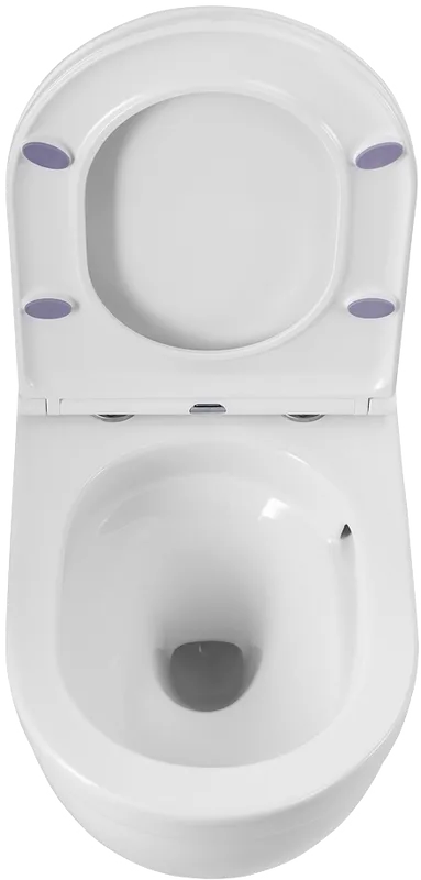 Унитаз подвесной BelBagno Senso-R BB017CH-TOR BB870SC с микролифтом, безободковый, белый Sancos — официальный сайт