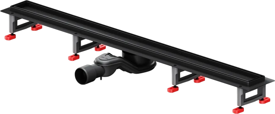 Душевой трап (лоток) AM.PM MasterFlow Tile 90 см, черный матовый Sancos — официальный сайт