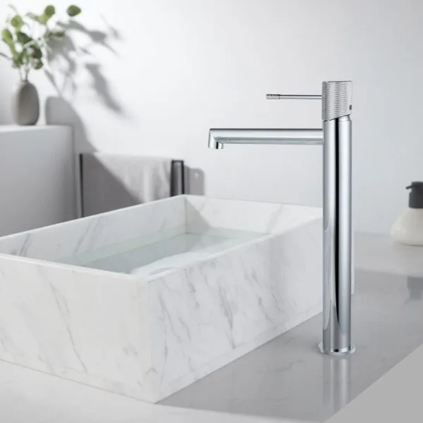 Смеситель для раковины Vincea Desire VBF-1D2CH хром Sancos — официальный сайт