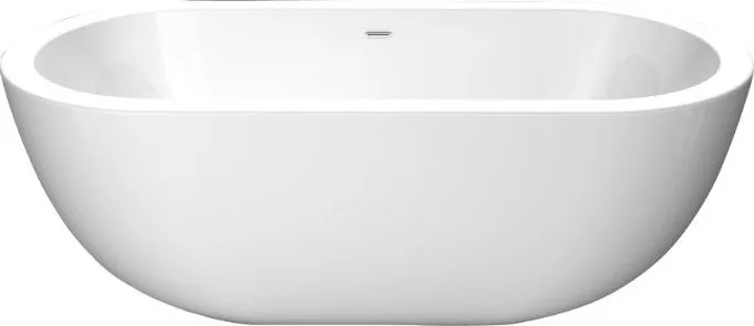 Акриловая ванна BelBagno BB27 150x80 см, отдельностоящая, белая, овальная Sancos — официальный сайт