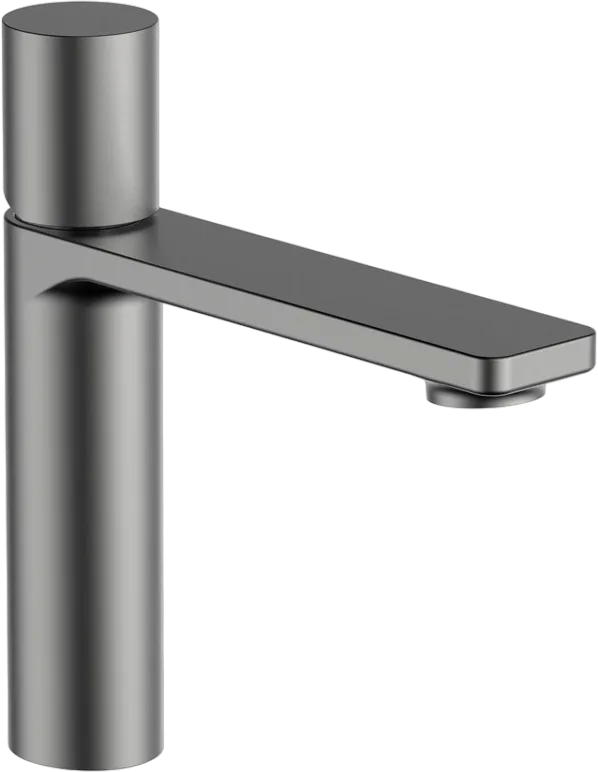 Смеситель для раковины Vincea Vogue VBF-4V3GM вороненая сталь Sancos — официальный сайт