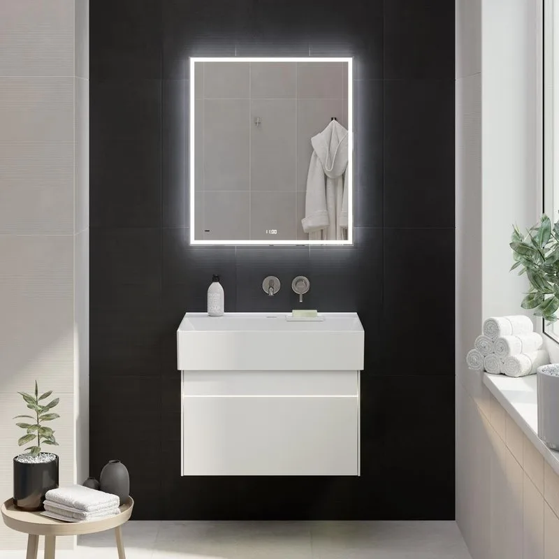 Зеркало KERAMA MARAZZI Tecno 70 белое, с подсветкой Sancos — официальный сайт
