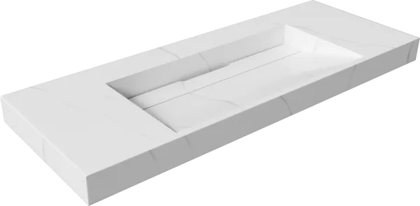 Раковина Armadi Art Flat Calacatta 120 Sancos — Оригинал