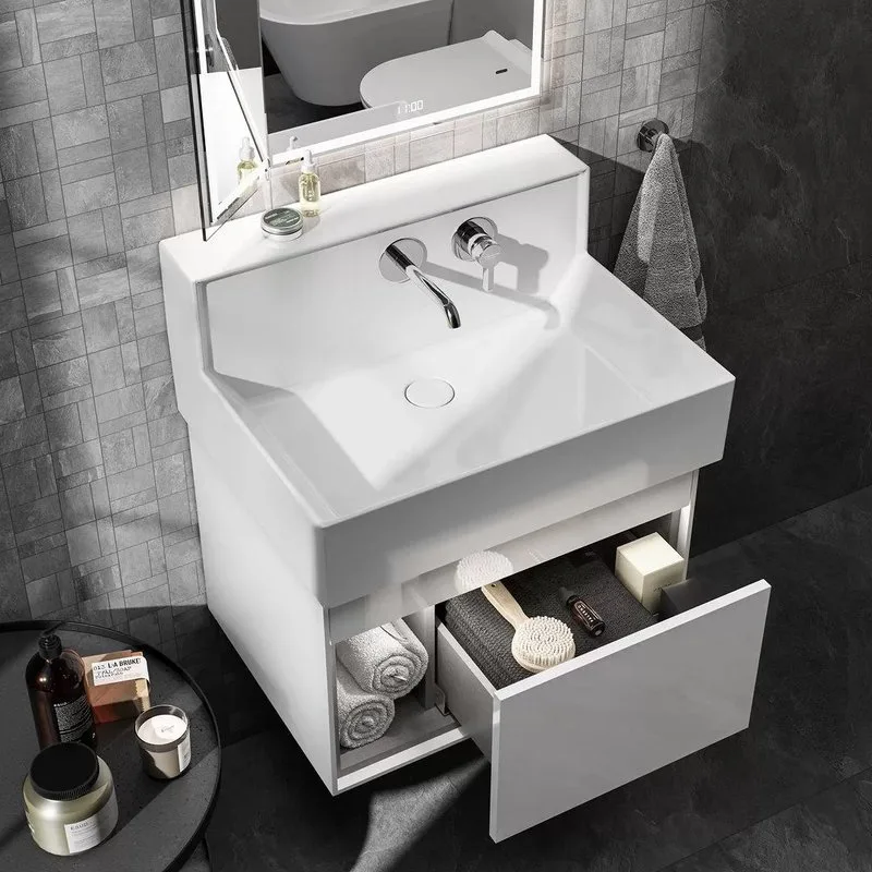 Тумба под раковину без столешницы KERAMA MARAZZI Logica M 65 белоснежная, new Sancos — официальный сайт