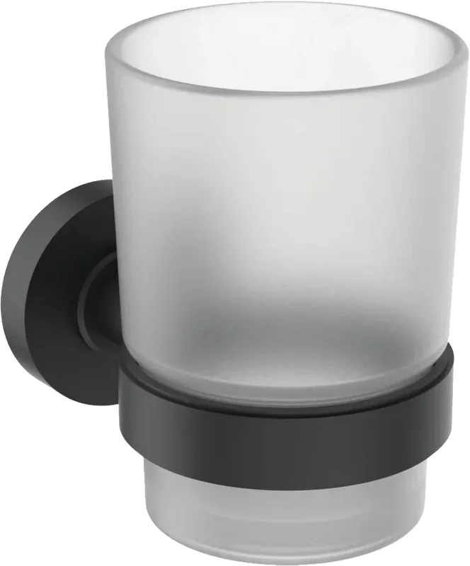 Стакан Ideal Standard IOM A9120XG матовое стекло, silk black Sancos — официальный сайт