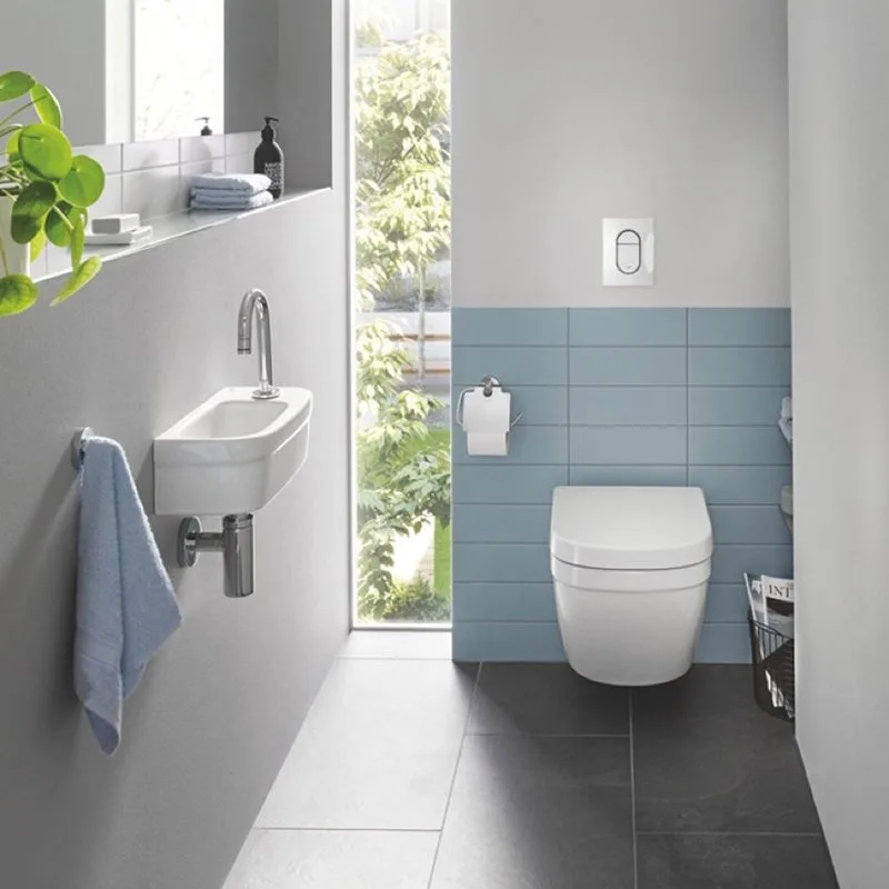 Сиденье для унитаза GROHE Euro Ceramic, альпин-белый (39331002) Sancos — официальный сайт