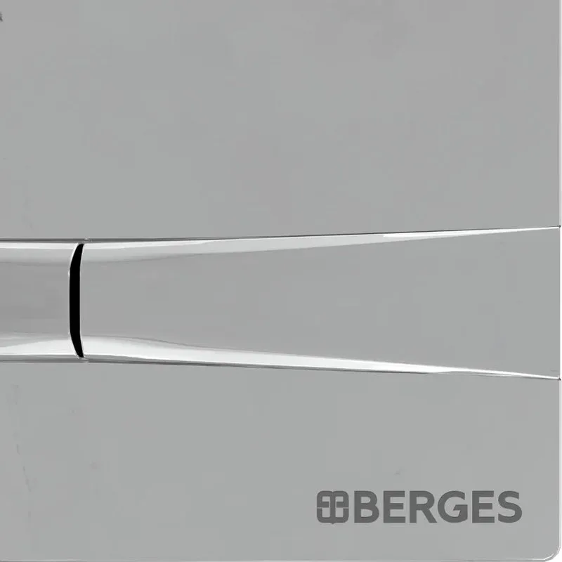 Система инсталляции для унитазов Berges Novum 040253, с кнопкой смыва, хром глянец Sancos — официальный сайт