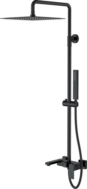Душевая стойка Boheme Qubic 478-B, matt black Sancos — официальный сайт
