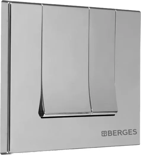 Кнопка смыва Berges Novum S3 хром, глянец Sancos — официальный сайт