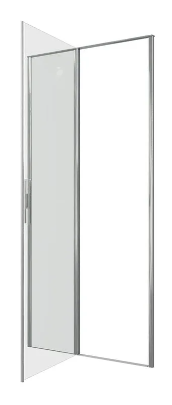 Душевая дверь в нишу Allen Brau Priority 3.31028.00 100 см, профиль хром, стекло прозрачное Optiwhit Sancos — официальный сайт