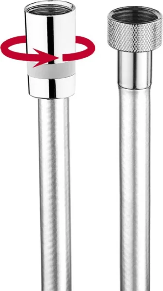 Душевой шланг Bossini Cromolux A00167C, 150 см, хром Sancos — Оригинал