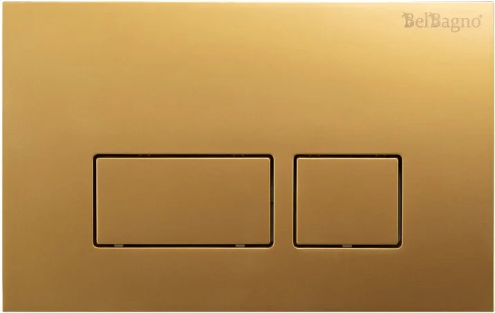 Кнопка смыва BelBagno BB043ORO.MAT матовое золото Sancos — официальный сайт