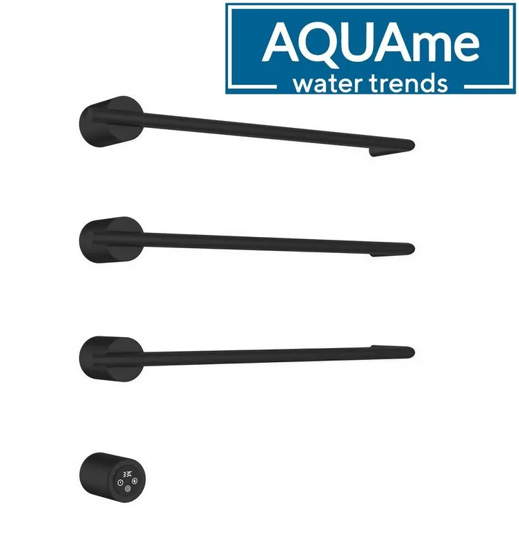 Полотенцесушитель электрический AQUAme встраиваемый c терморегуляторм AQM3143MB Sancos — официальный сайт