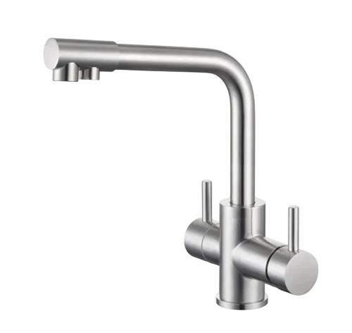 Смеситель для кухни Emar Steel ЕС - 4003H Satin Sancos — официальный сайт