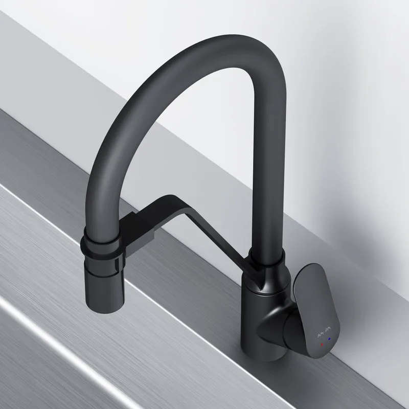 Смеситель для кухни AM.PM Like F8007822 с гибким изливом Sancos — официальный сайт