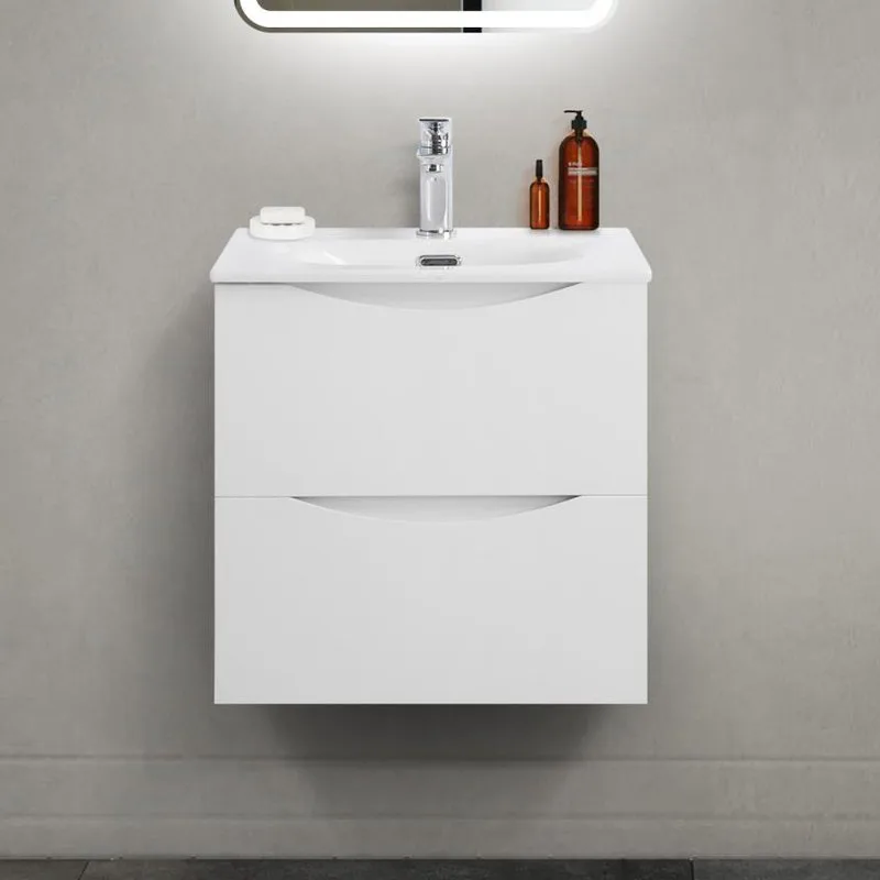 Тумба под раковину без столешницы BelBagno Marino-cer-mini 50 подвесная, bianco opaco Sancos — официальный сайт