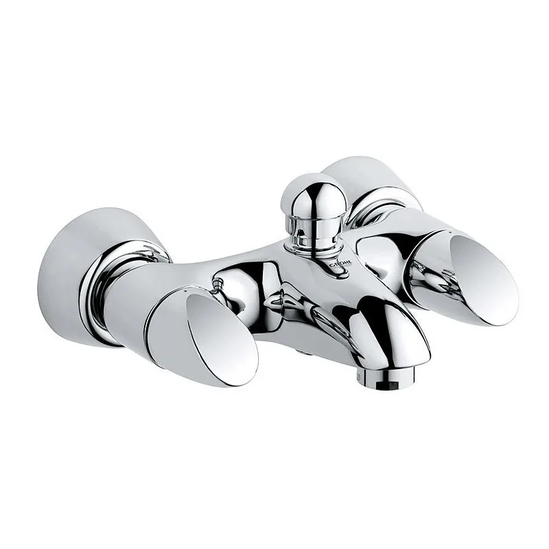Смеситель для ванны Grohe Aria короткий излив, хром (25081000) Sancos — официальный сайт