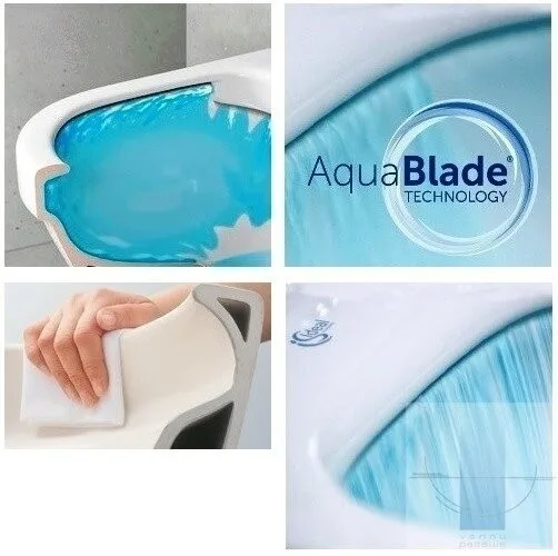 Чаша для унитаза приставного Ideal Standard Connect Air AquaBlade E004201 Sancos — официальный сайт