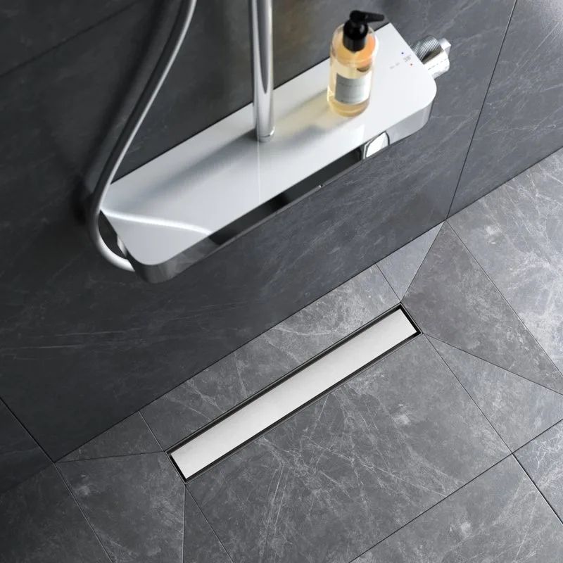 Душевой трап (лоток) AM.PM MasterFlow Tile 50 см, сталь матовая Sancos — официальный сайт