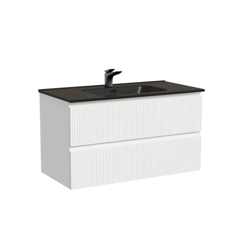 Тумба с раковиной Sancos Snob T 90 bianco, раковина CN7002MB Sancos — официальный сайт