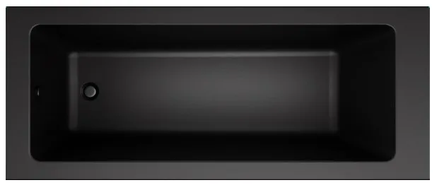 Акриловая ванна AM.PM Gem S W93A-170-070B-A без опоры 170x70 см, встраиваемая, черная Sancos — официальный сайт