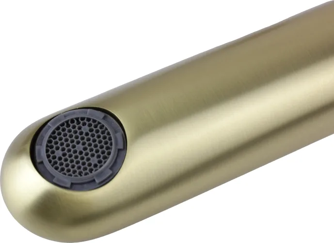 Смеситель для раковины Bronze de Luxe Icon 7006CG С ВНУТРЕННЕЙ ЧАСТЬЮ, матовое золото Sancos — официальный сайт