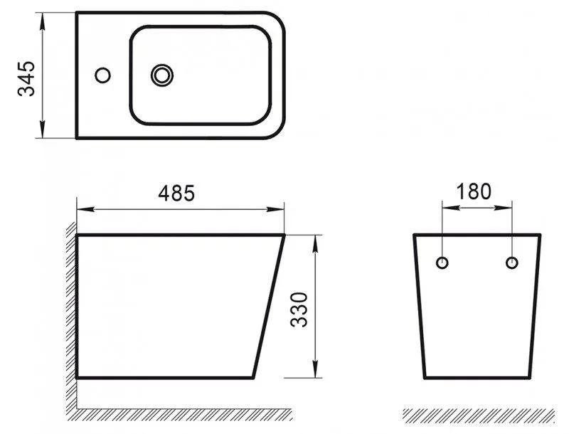 Биде подвесное BelBagno Ardente-R BB0520BH Sancos — официальный сайт