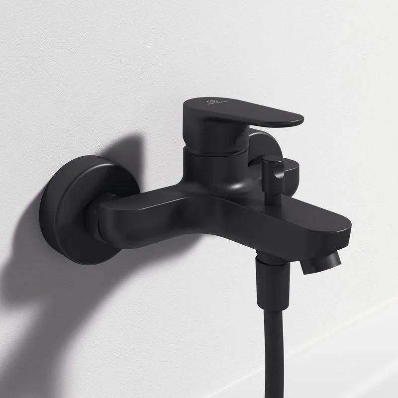 Смеситель для ванны с душем Ideal Standard Cerafine O BC500XG, черный Sancos — официальный сайт
