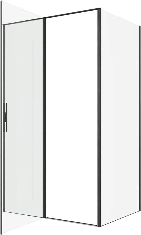 Душевой уголок Allen Brau Priority 120x90, профиль черный браш, стекло прозрачное Sancos — официальный сайт