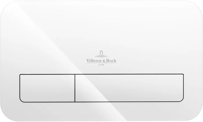 Кнопка смыва Villeroy & Boch Viconnect 922400RE белая глянцевая Sancos — официальный сайт