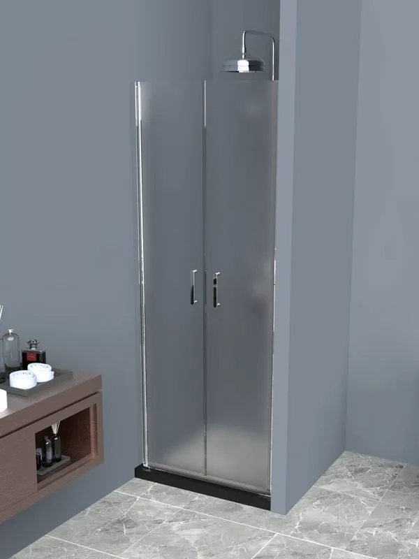 Душевая дверь в нишу BelBagno Uno B-2-70-P-Cr стекло текстурное Sancos — официальный сайт