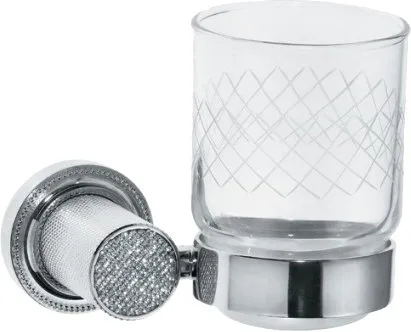 Стакан Boheme Royal Cristal Chrome подвесной Sancos — официальный сайт