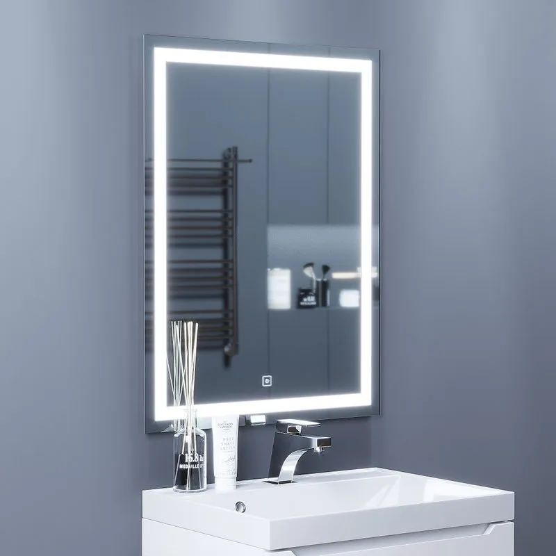 Зеркало Uperwood Tanos 60х80 с подсветкой, с антизапотевателем Sancos — официальный сайт