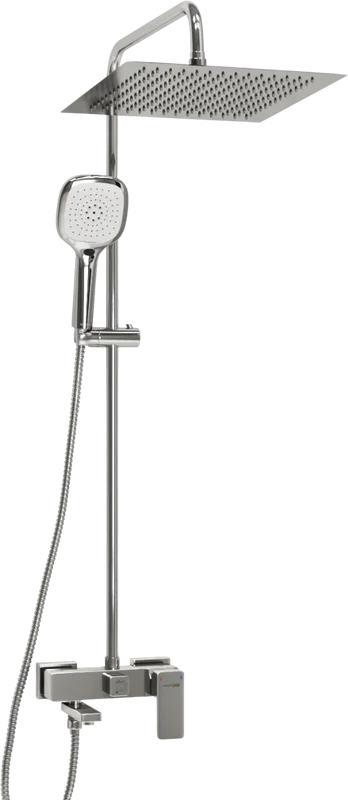 Душевая стойка Wasserkraft Aller A177.118.065.010.CH, хром Sancos — официальный сайт