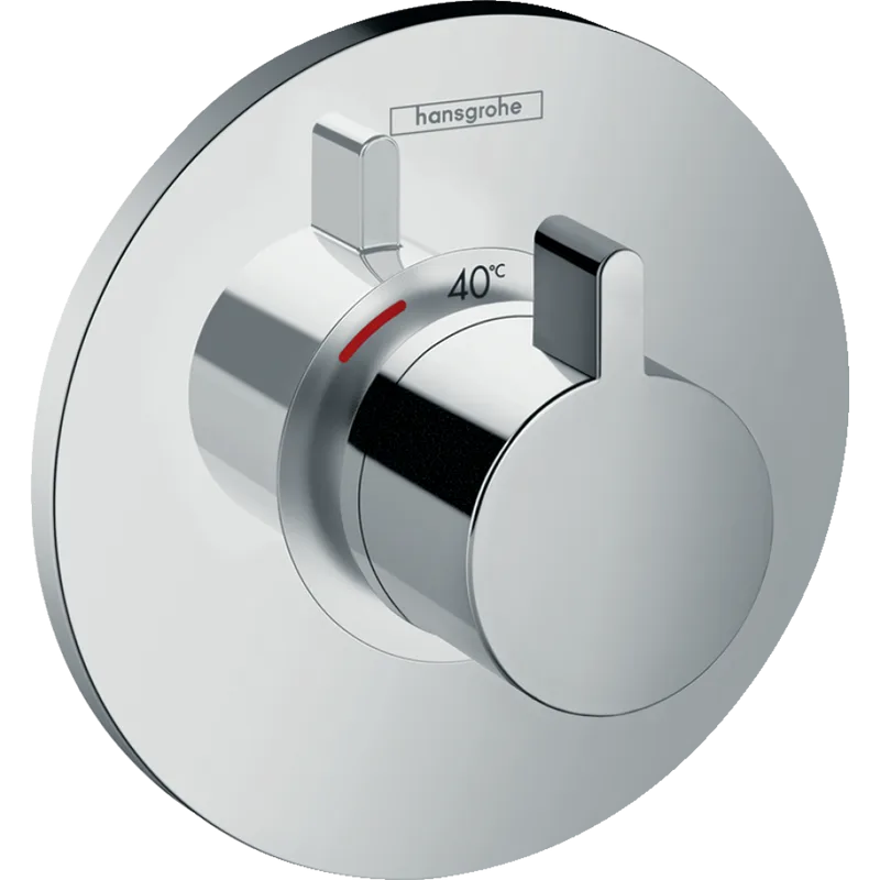 Термостатический смеситель встраиваемый Hansgrohe Ecostat S Highflow 15756000, для душа Sancos — официальный сайт