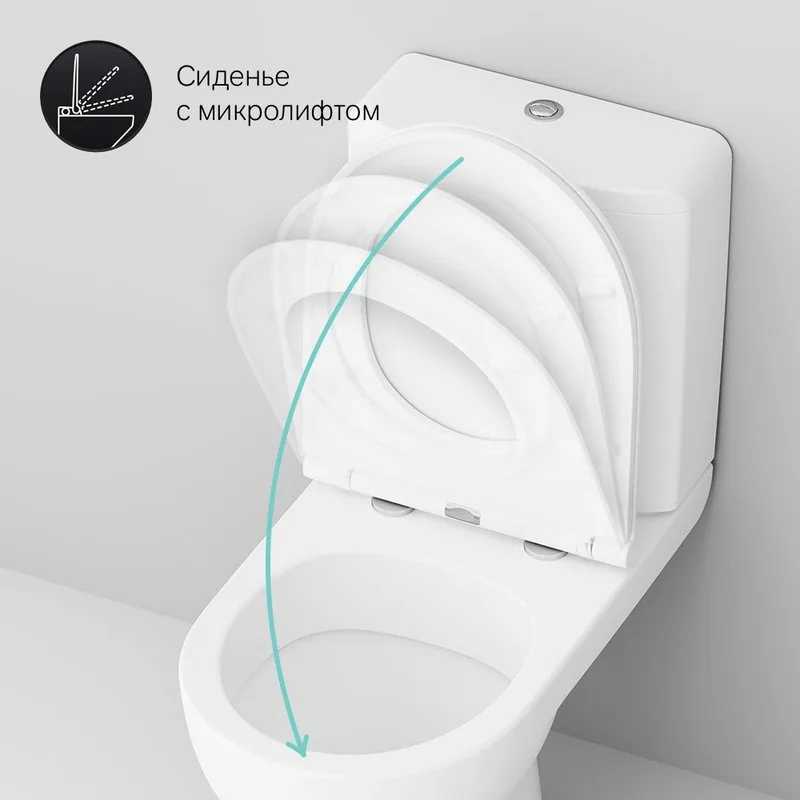 Унитаз-компакт напольный AM.PM Gem C908607SC Sancos — официальный сайт