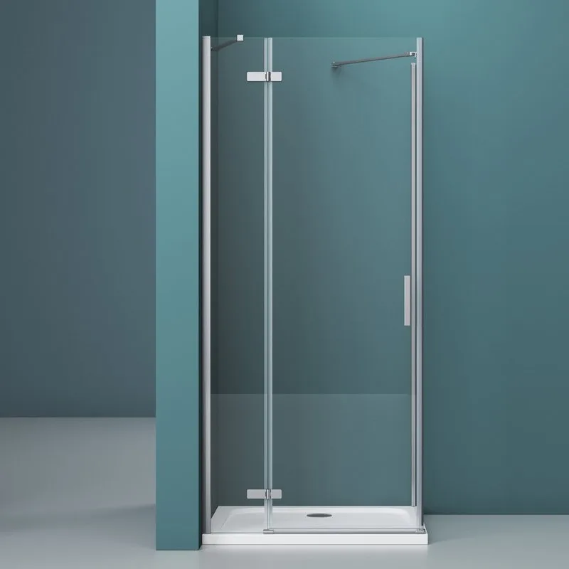 Душевая дверь в нишу BelBagno Kraft B-12-60/20-C-Cr L Sancos — официальный сайт