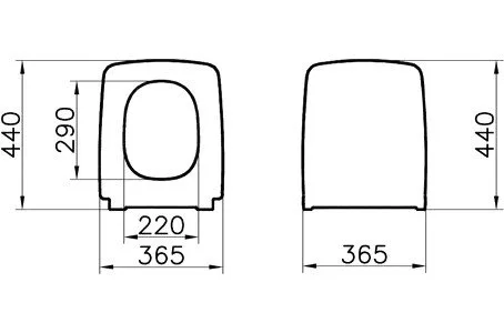 Унитаз подвесной VitrA Metropole Rim-Ex 7672B003-1684 Sancos — официальный сайт