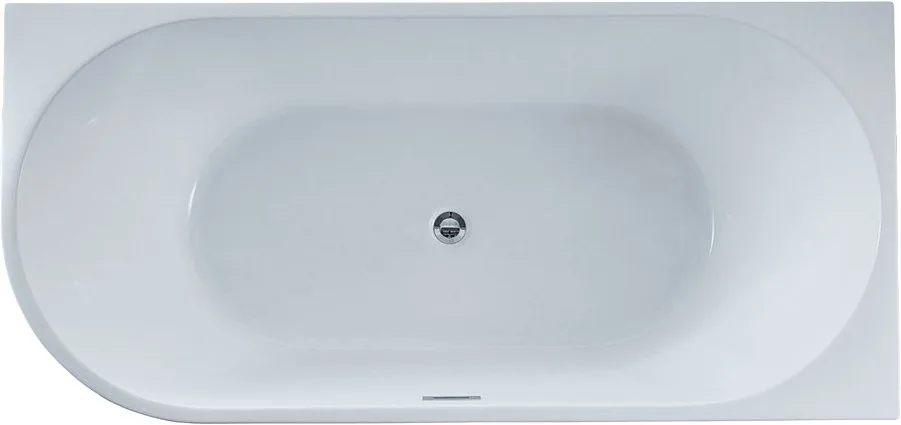 Акриловая ванна Vincea VBT-402-1700R 170x80 см, правая, пристенная, белая, асимметричная, на ножках, Sancos — официальный сайт