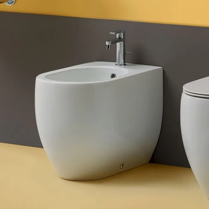 Биде напольное Kerasan Flo 312201 Sancos — официальный сайт