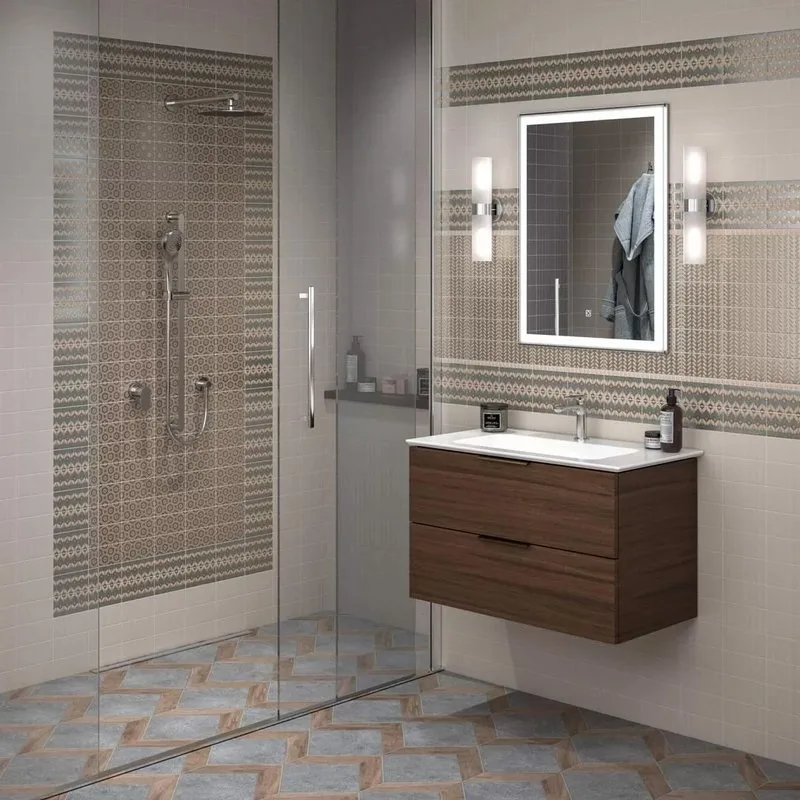 Тумба под раковину без столешницы KERAMA MARAZZI Piano 85 подвесная, дымчатый вяз Sancos — официальный сайт