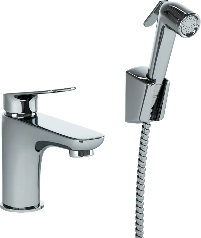Смеситель для раковины Paini Laguna LACR205/574 с гигиеническим душем, хром Sancos — официальный сайт