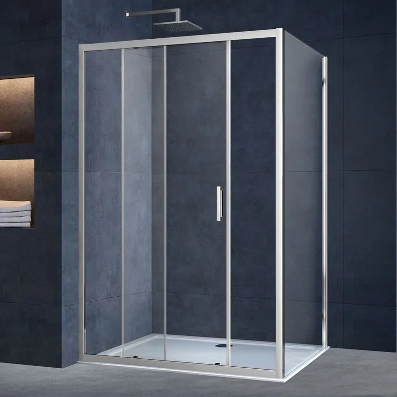 Душевой уголок Vincea Alpha VSR-3AL8013CL 130х80 см, профиль хром Sancos — официальный сайт
