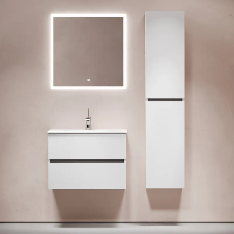 Тумба под раковину Sancos Urban 70 подвесная белый глянец, UR70W Sancos — официальный сайт