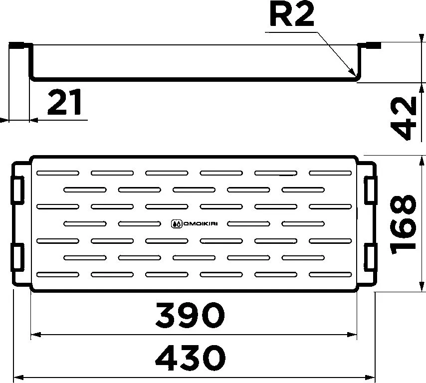 Коландер Omoikiri CO-06-GB графит Sancos — официальный сайт