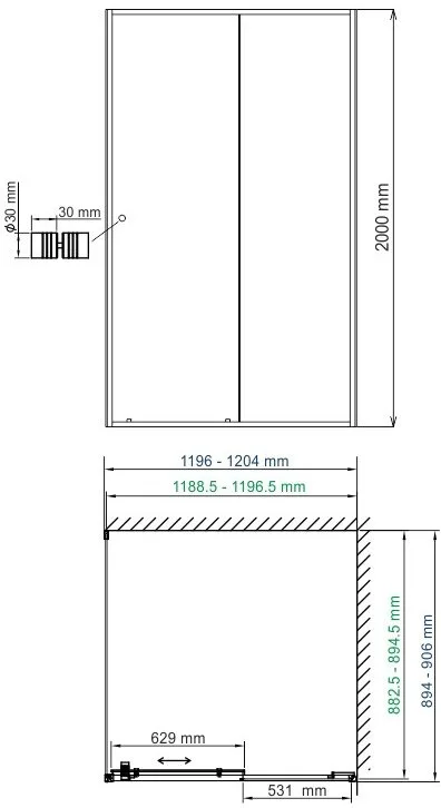 Душевой уголок Wasserkraft Dill 61S07 Sancos — официальный сайт