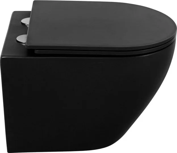 Чаша для унитаза подвесного BelBagno Colorato BB062CHR-MB матовая черная Sancos — официальный сайт