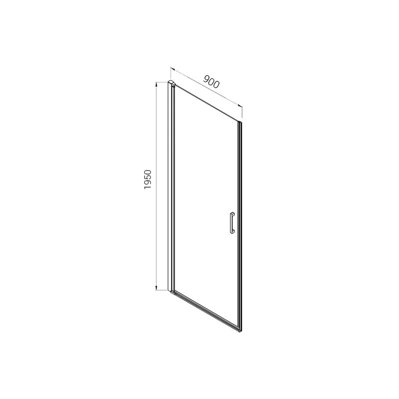 Душевой уголок Vincea Alpha VSR-3ALP9090CL 90х90 см, профиль глянцевый хром, стекло прозрачное Sancos — официальный сайт