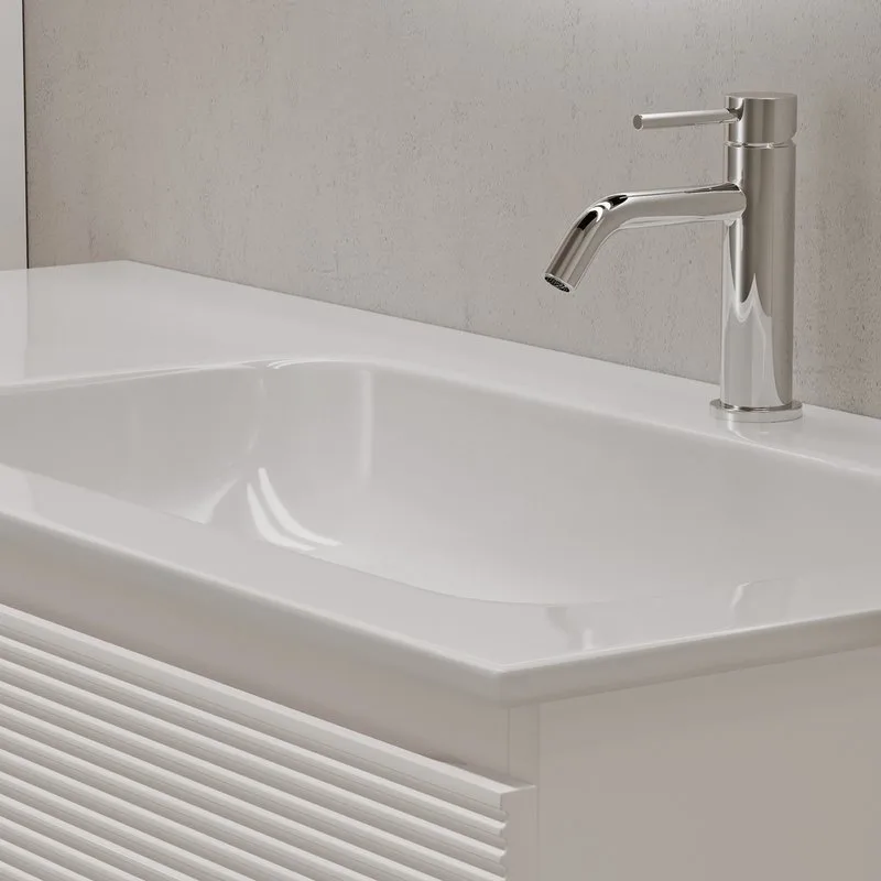 Тумба с раковиной Sancos Folk 100 R bianco Sancos — официальный сайт