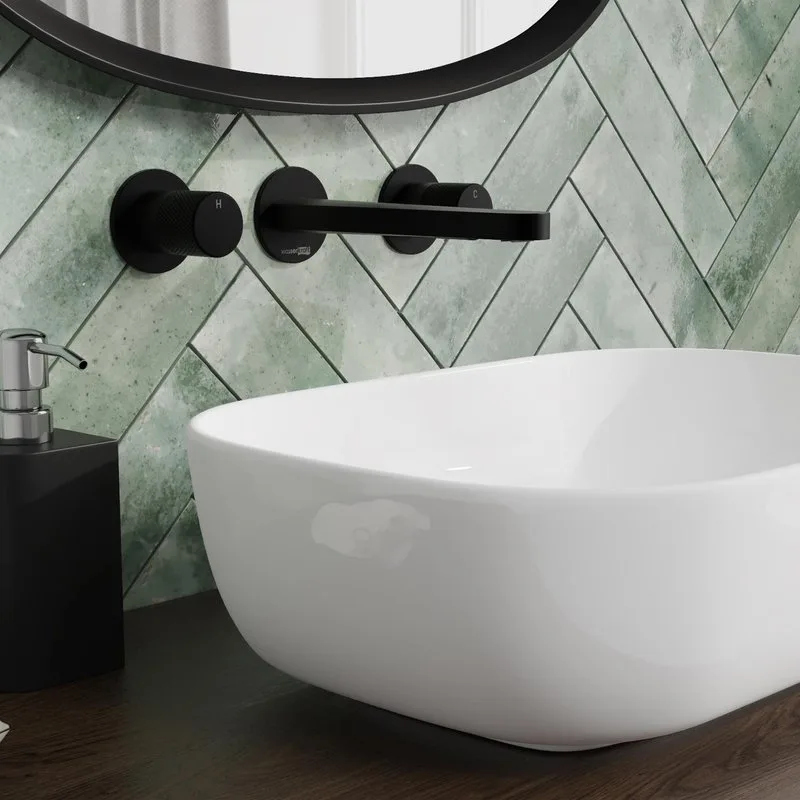 Смеситель для раковины Wasserkraft Fulda 5245 С ВНУТРЕННЕЙ ЧАСТЬЮ, черный soft-touch Sancos — официальный сайт